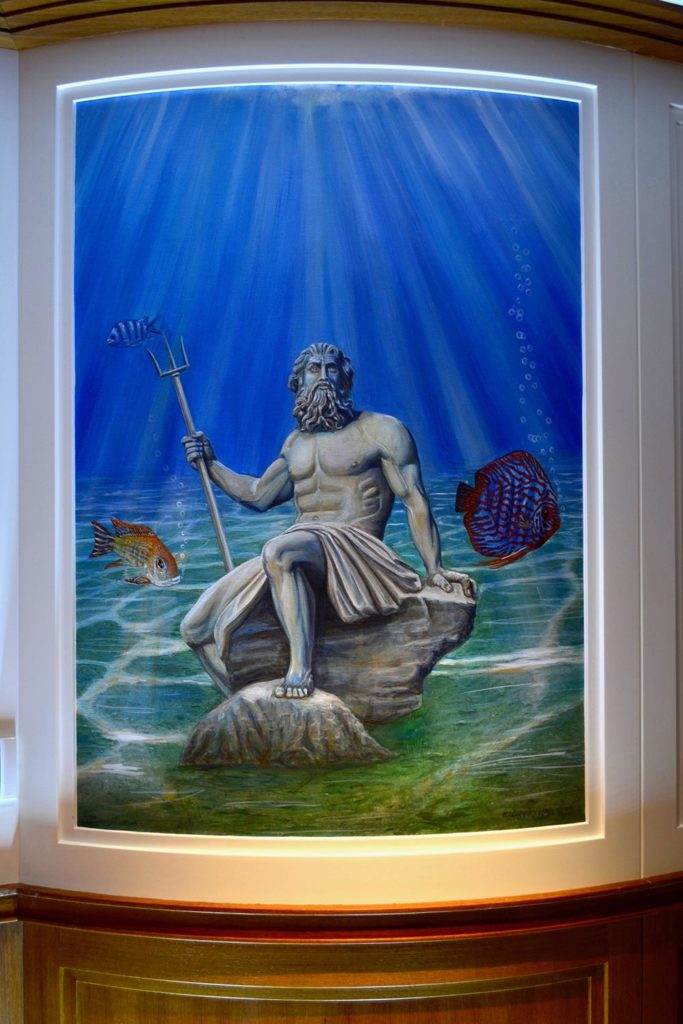 Poseidon Painting