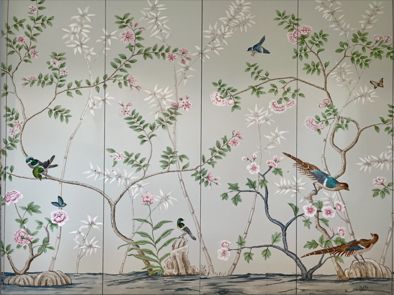 chinoiserie murals
